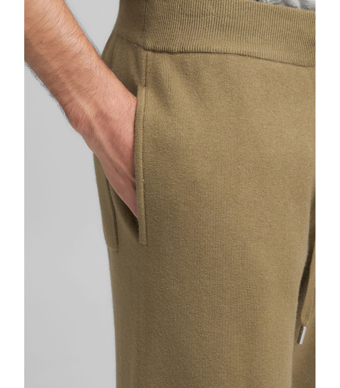 リサイクルファイバーニットジョグパンツ 詳細画像 セージメランジ 6